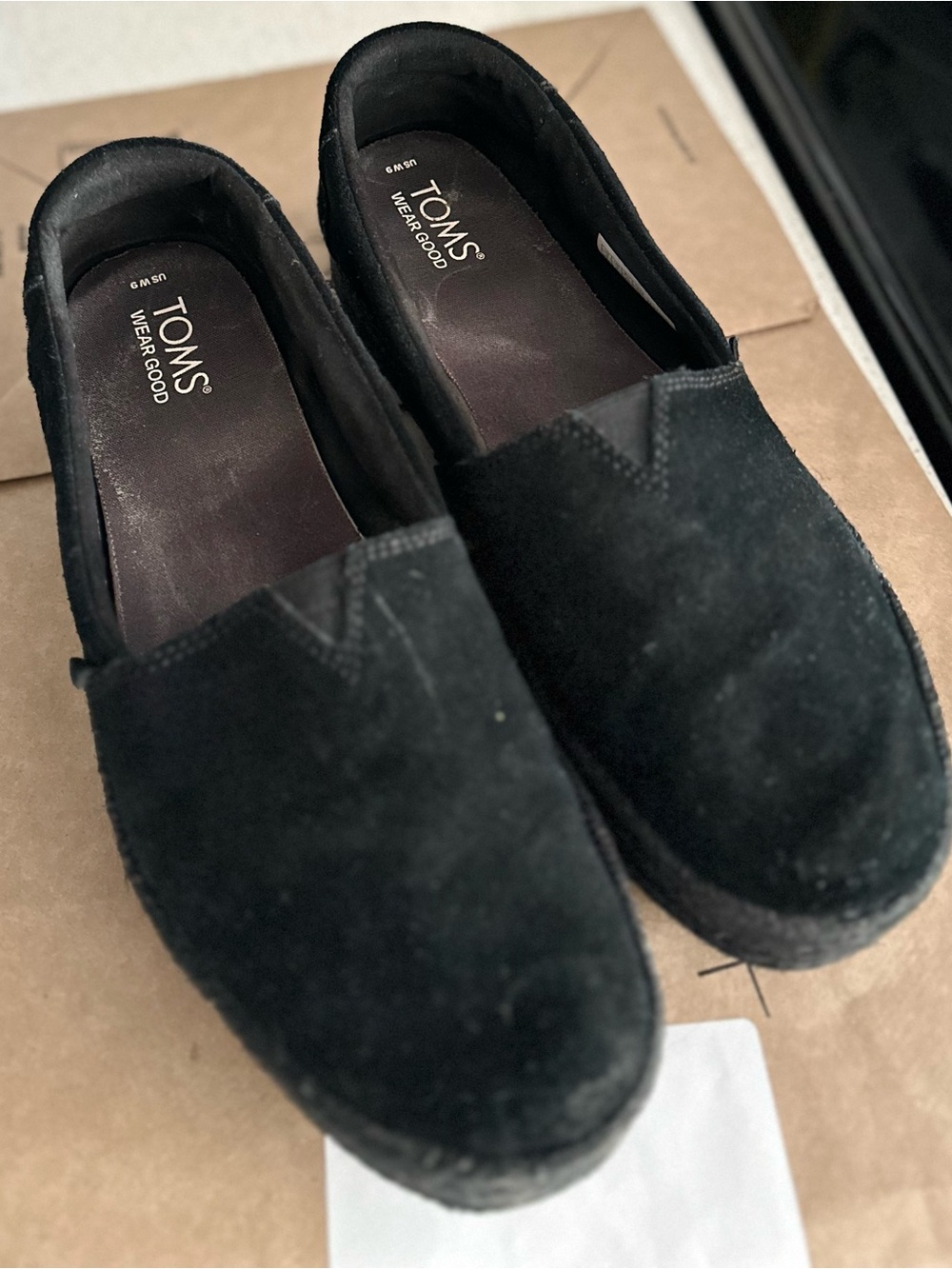 TOMS Valencia Platform Loafers